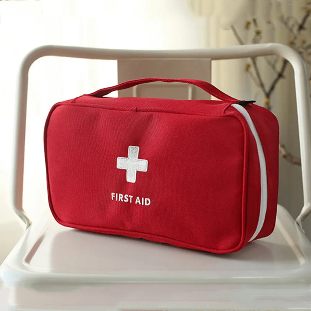Trousse de premiers secours portable avec organiseur pour médicaments, pour la maison et les voyages 5