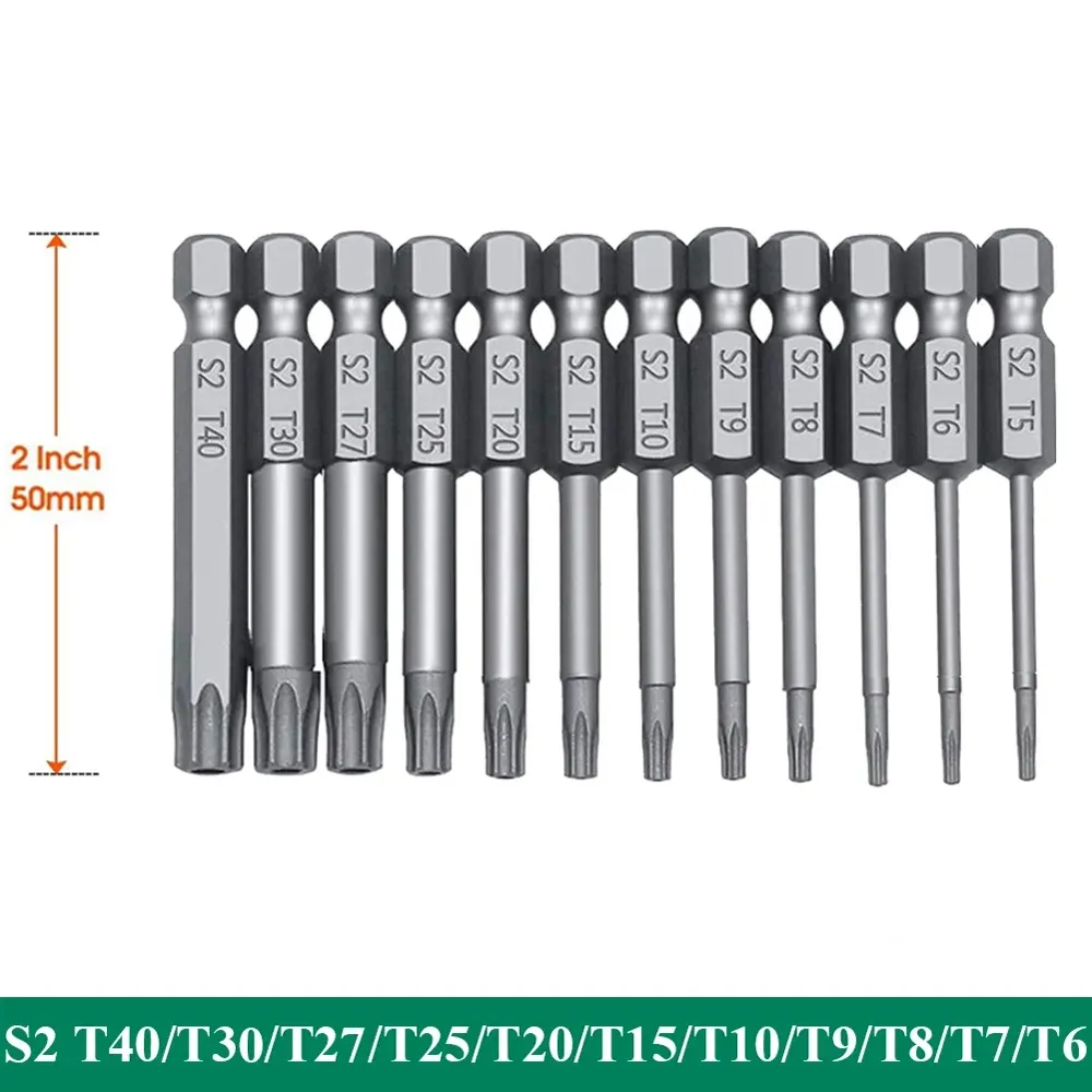 Embouts Torx de sécurité, détail des arêtes
