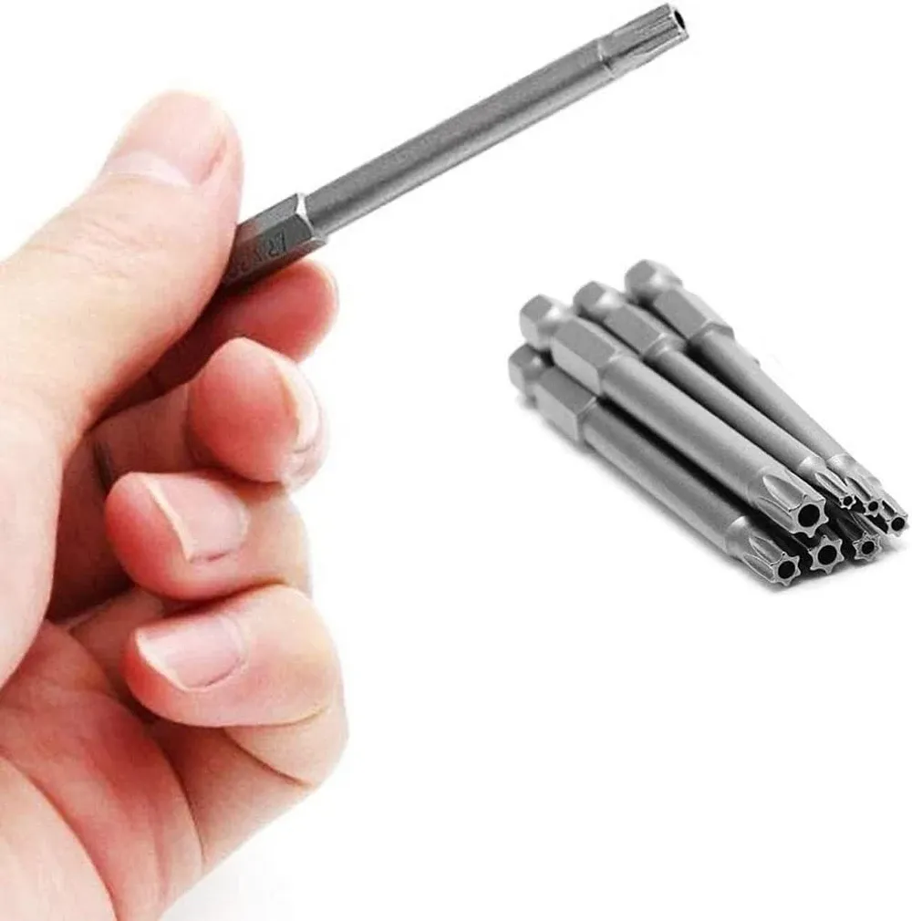 Détail des embouts Torx
