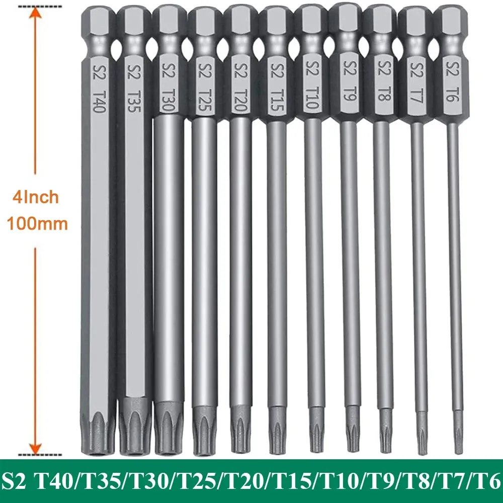 Jeu complet d'embouts Torx de sécurité