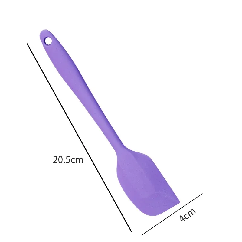 Spatule en silicone, finitions