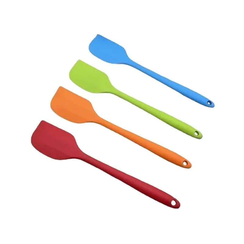Spatule en silicone en situation