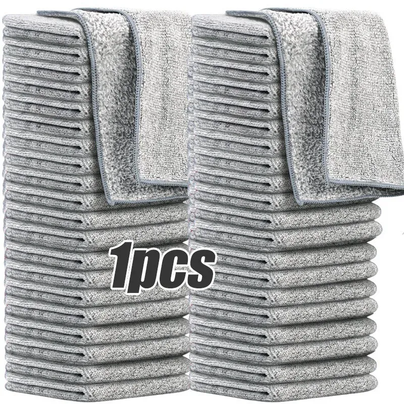 Chiffons en microfibre épais, non pelucheux et réutilisables pour vitres de voiture 11