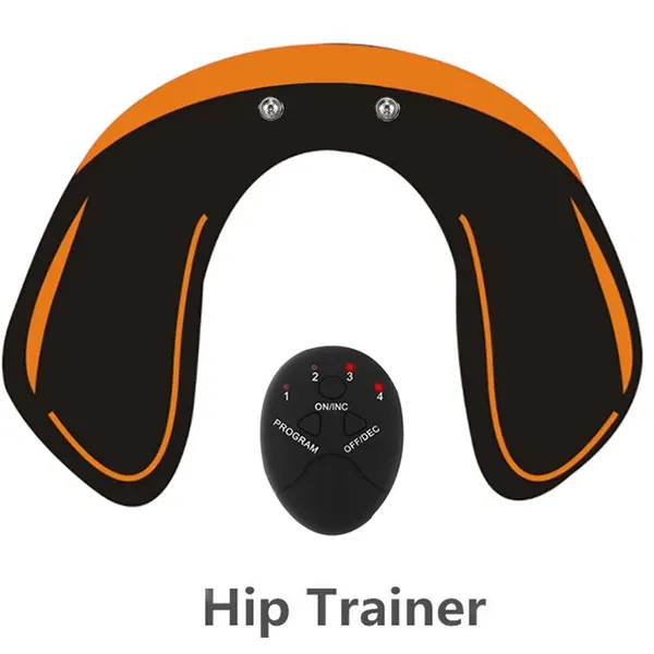 Stimulateur musculaire électrique sans fil pour fessiers et hanches, entraîneur abdominal et masseur corporel 9
