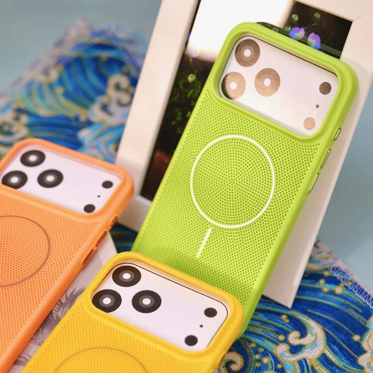 Coque MagSafe avec bords protecteurs