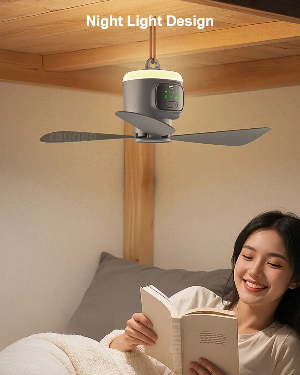 Ventilateur de camping en extérieur
