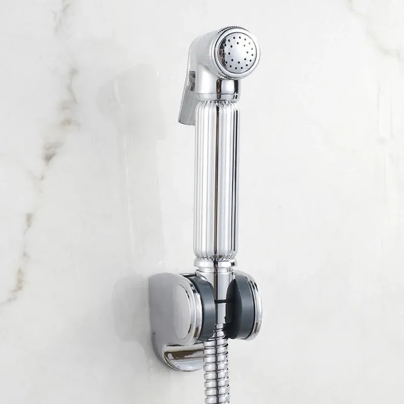 Pulvérisateur de bidet portatif en acier inoxydable - Douchette WC autonettoyante, accessoire de salle de bain - Image 1