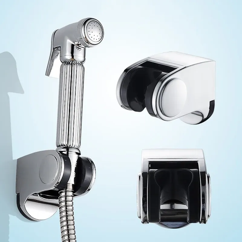Pulvérisateur de bidet portatif en acier inoxydable - Douchette WC autonettoyante, accessoire de salle de bain 5