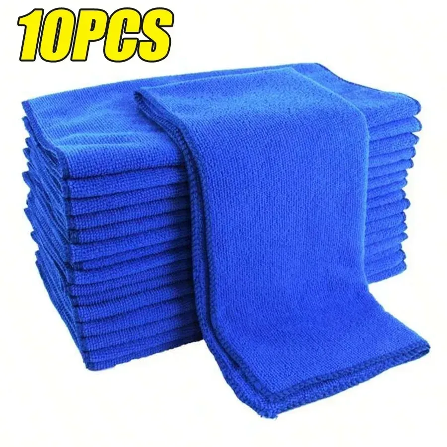 Serviette en microfibre réutilisable Everths, haute absorption, non peluchante, pour vitres de voiture 9