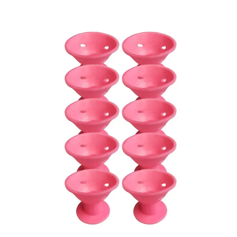 Ensemble de 10 bigoudis sans chaleur pour la nuit, grands et petits rouleaux doux 12
