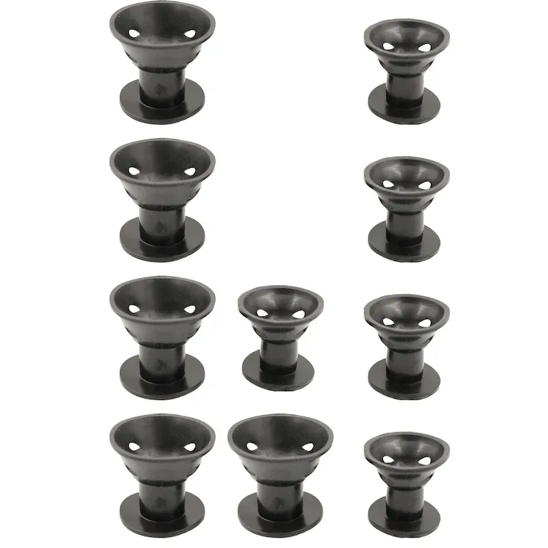 Ensemble de 10 bigoudis sans chaleur pour la nuit, grands et petits rouleaux doux 11
