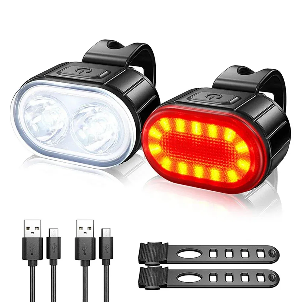 Éclairage LED avant et arrière pour vélo 8
