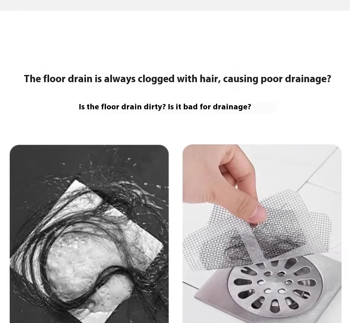 Filtre de vidange installé dans une douche