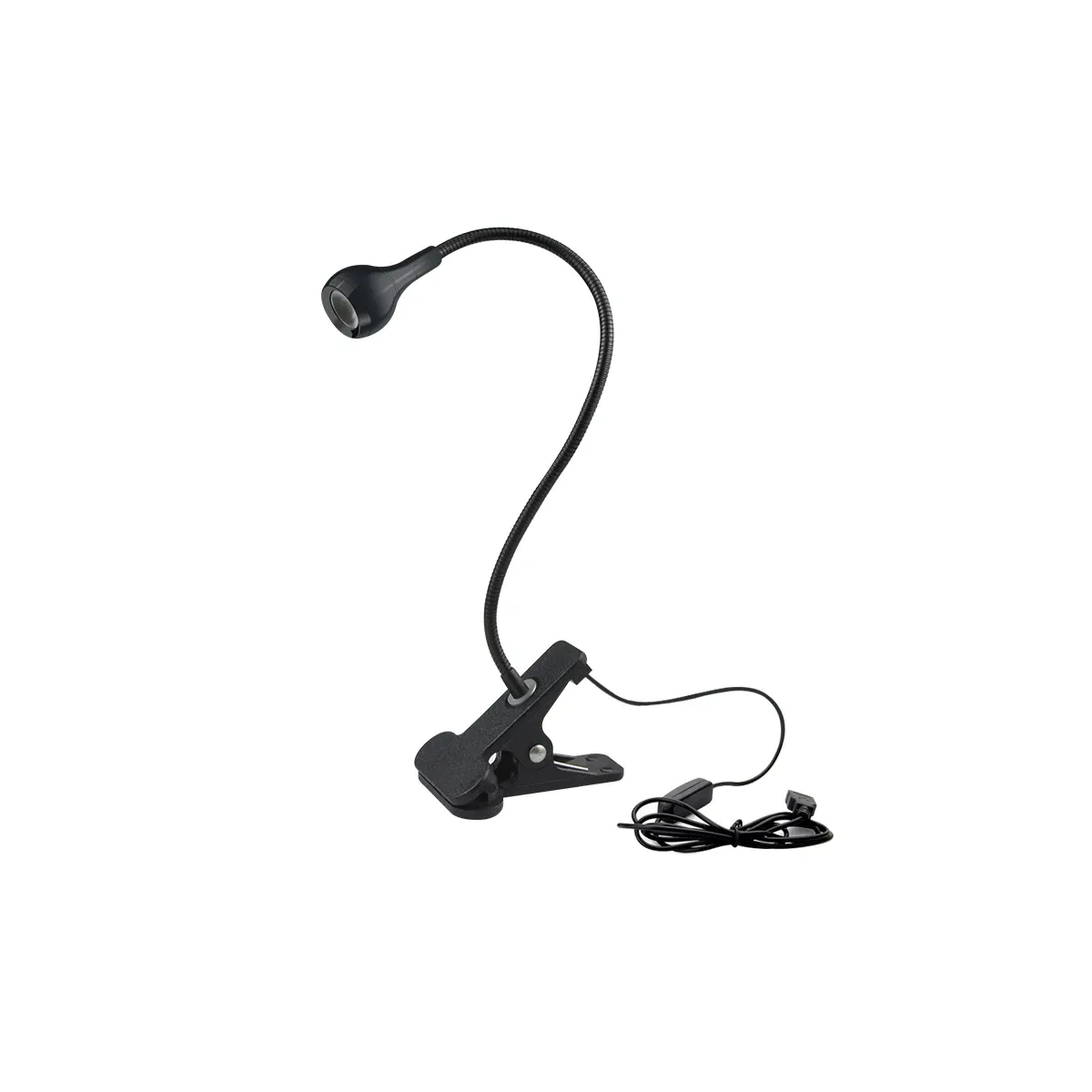 Lampe de lecture LED USB flexible avec pince de fixation, idéale pour le chevet et le bureau 7