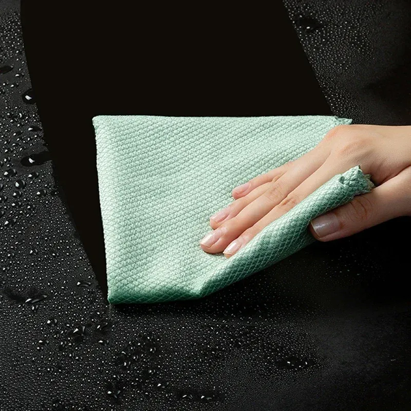 Chiffon en microfibre pour un entretien sans traces
