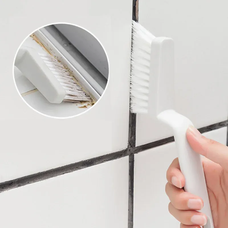 Brosse de nettoyage pour joints de carrelage, rainures de fenêtre et claviers - Image 1