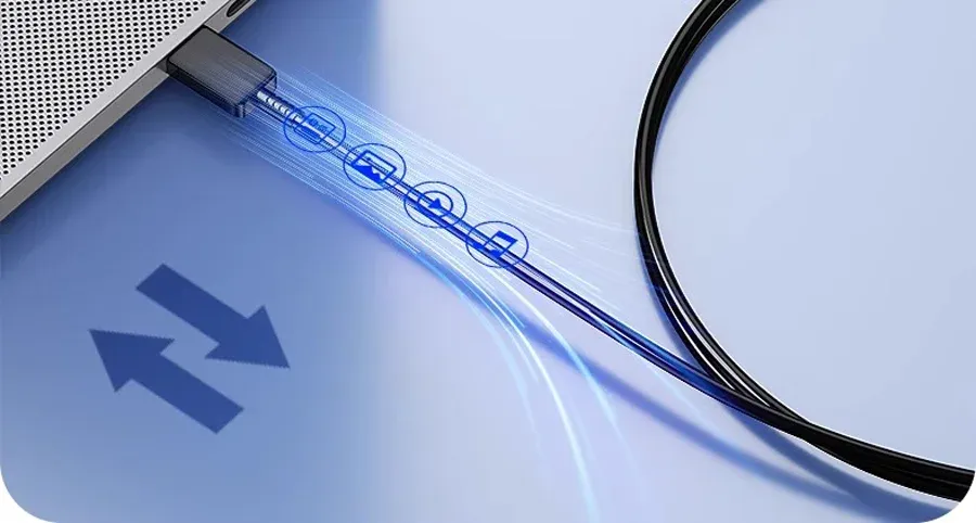 Câble USB Type-C vers Type-C – détail