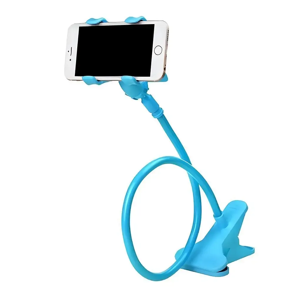 Support de téléphone paresseux à pince pour chevet et bureau, bras long et flexible, support de téléphone portable pour smartphone A1B9 4