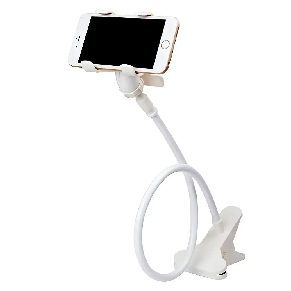 Support de téléphone paresseux à pince pour chevet et bureau, bras long et flexible, support de téléphone portable pour smartphone A1B9 5