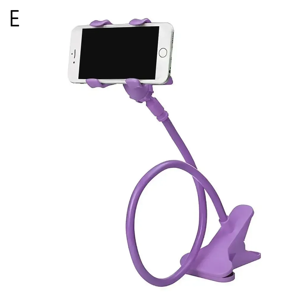 Support de téléphone paresseux à pince pour chevet et bureau, bras long et flexible, support de téléphone portable pour smartphone A1B9 7
