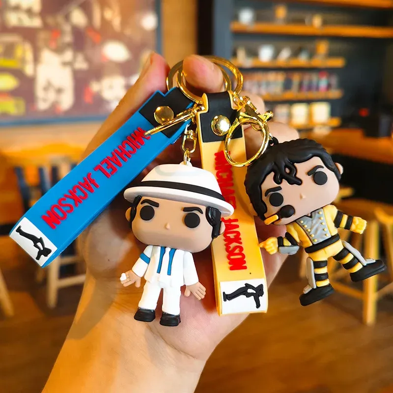 Porte-clés Michael Jackson à l'effigie de l'idole de la pop 2