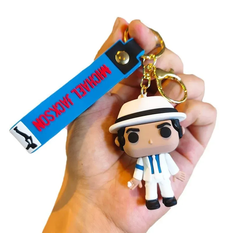 Porte-clés Michael Jackson à l'effigie de l'idole de la pop 4