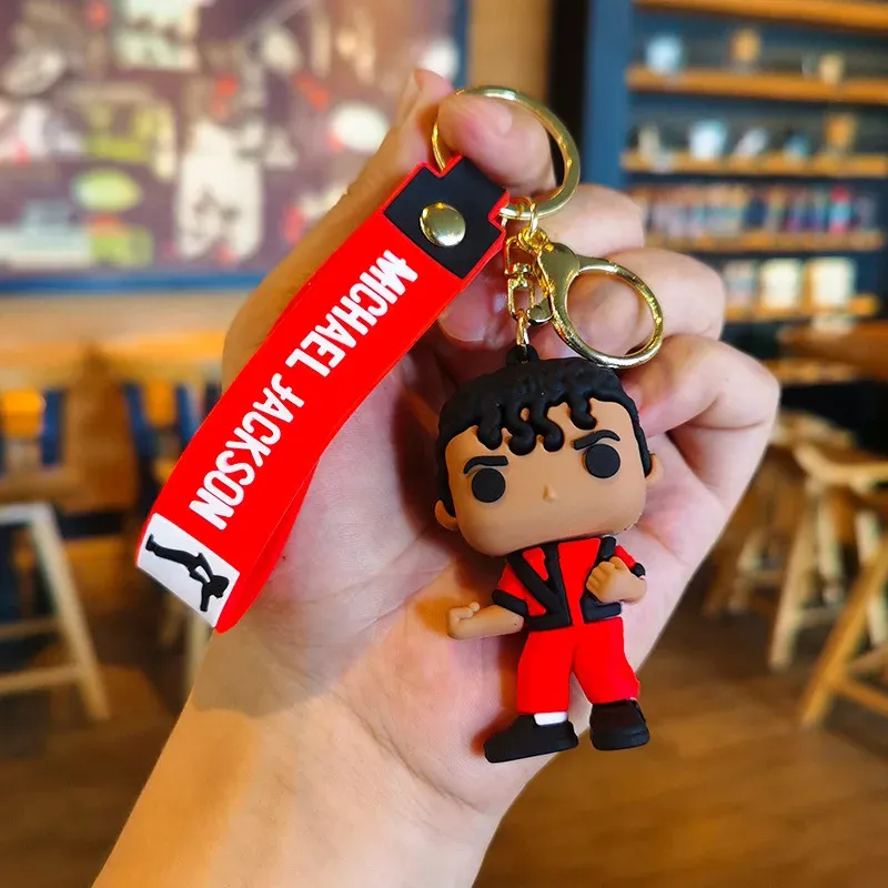 Porte-clés Michael Jackson à l'effigie de l'idole de la pop 5