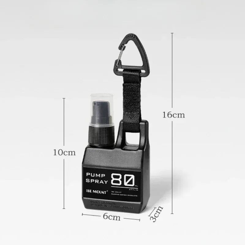 Bouteille de pulvérisation portable pour l'extérieur, camping, randonnée et voyage, vaporisateur d'alcool, flacon rechargeable pour cosmétiques et parfum 10