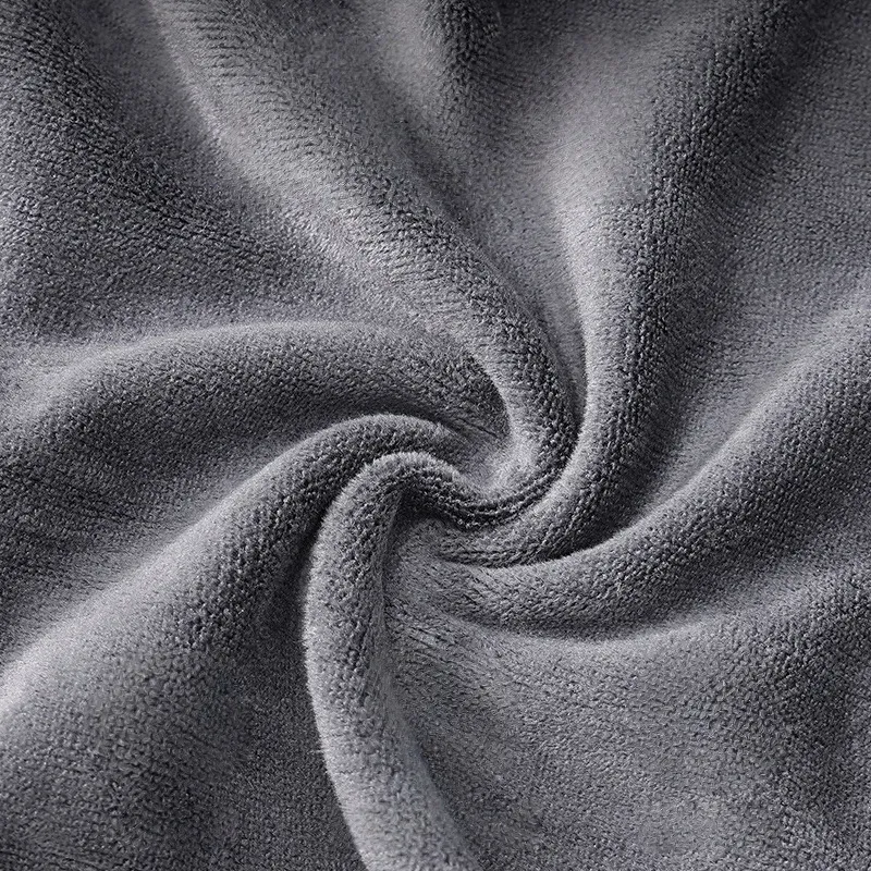 Texture des fibres de la serviette de nettoyage automobile