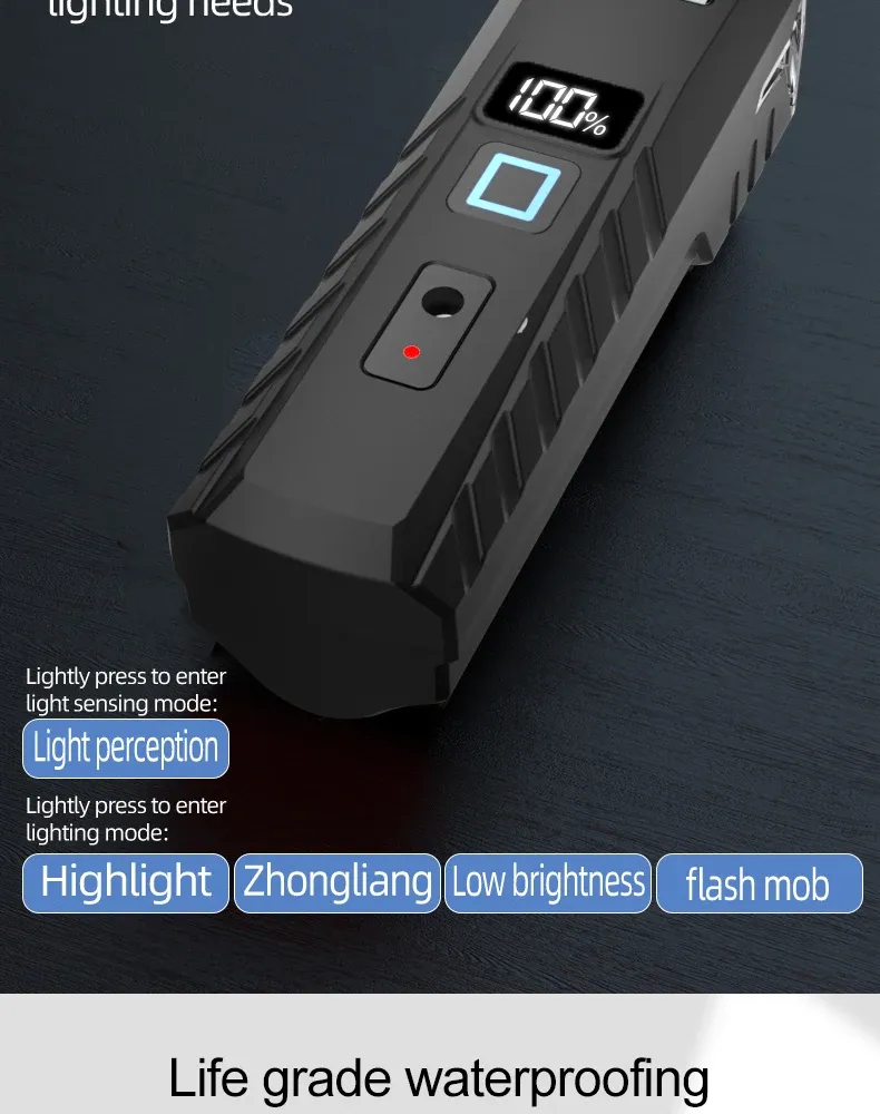 Lumière de vélo intelligente, éclairage final