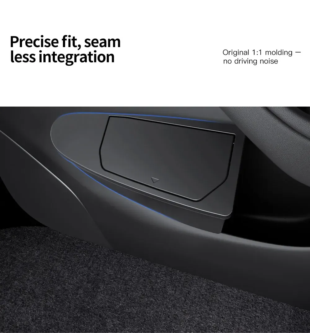 Rangement de porte pour Tesla Model Y vue détaillée