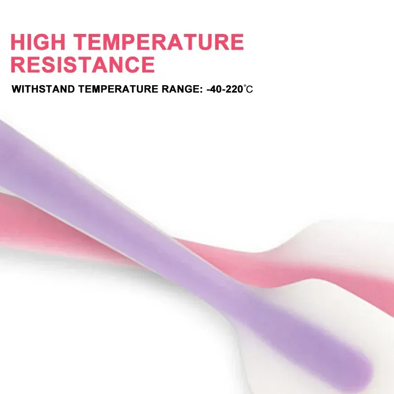 Spatule en silicone, finition et design