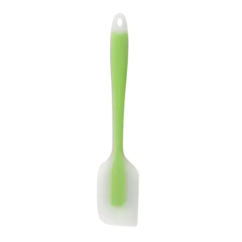 Spatule en silicone translucide résistante à la chaleur pour crème et beurre 11