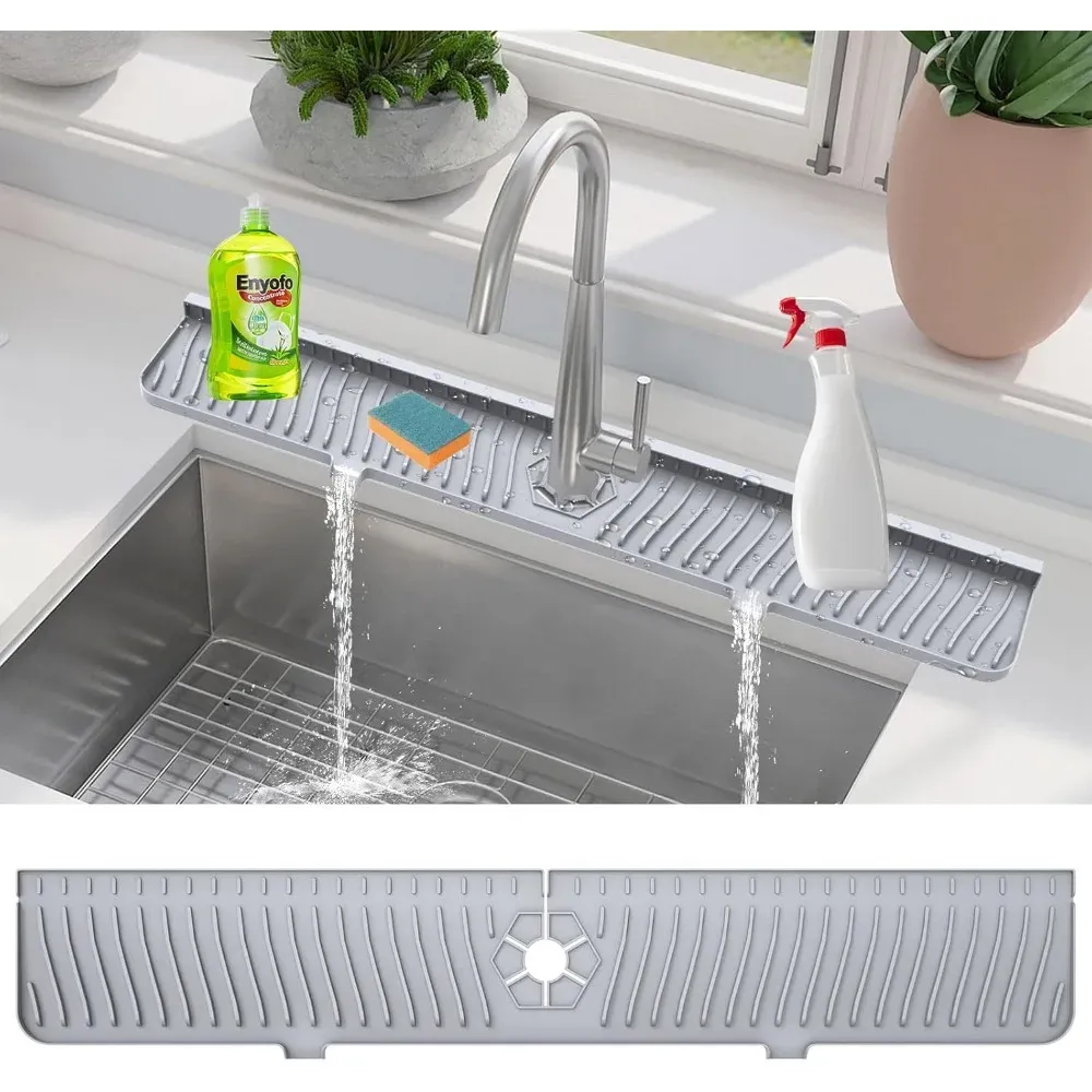 Tapis de robinet en silicone, vue d'ensemble
