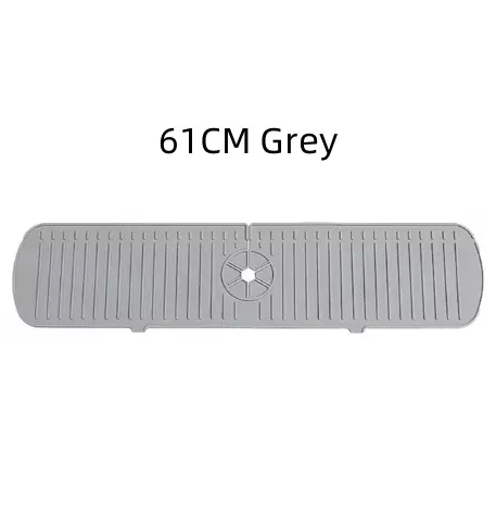 Tapis d'égouttage en silicone pour évier de cuisine, antidérapant et anti-éclaboussures 8