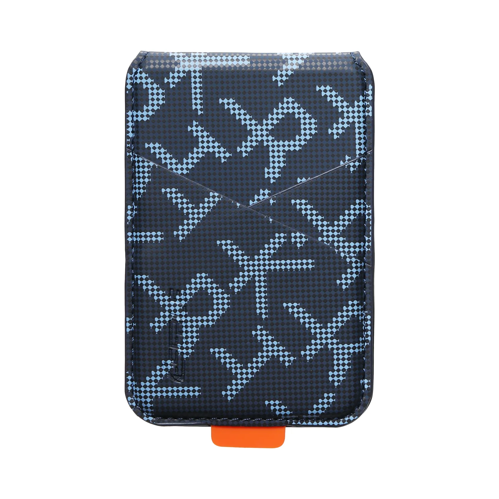 Portefeuille en cuir avec support magnétique pour téléphone