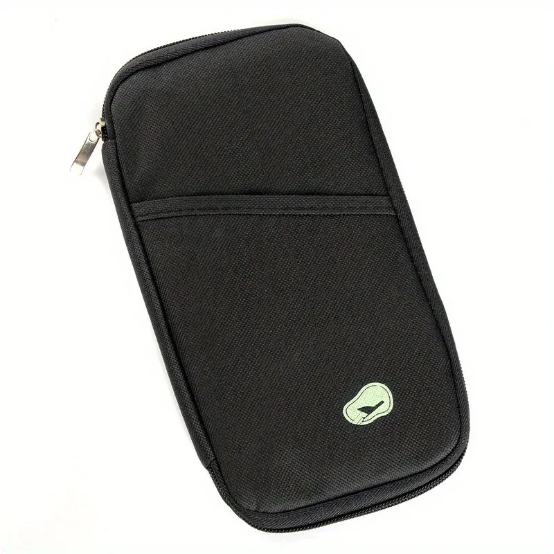 Portefeuille de voyage pour passeport, porte-carte de crédit, organisateur, porte-monnaie, sac à documents, sac à main multifonction, sac de voyage, pochette de rangement 10