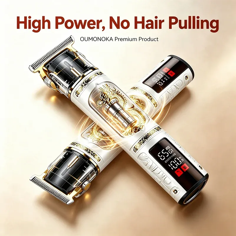 Tondeuse à cheveux électrique pour homme, précision et confort 1