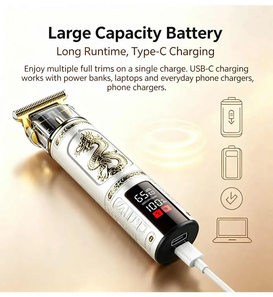 Batterie lithium et charge USB-C