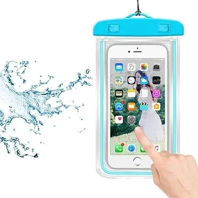 Pochette étanche pour téléphone, sac sec sous-marin pour natation et plongée à la dérive, housse pour téléphone 6 pouces, idéale pour les sports aquatiques, la plage, la piscine et le ski 13