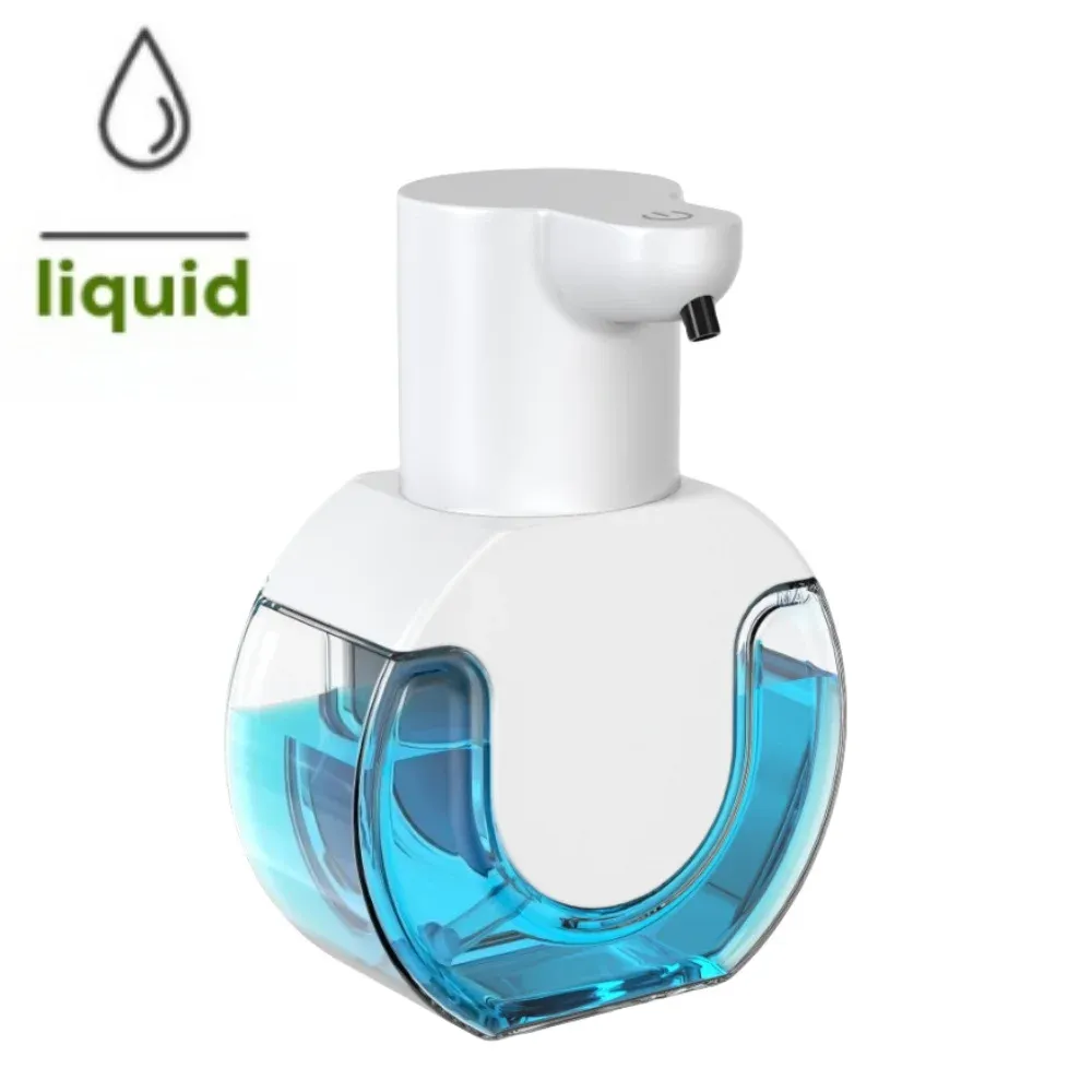 Distributeur automatique de savon liquide ou en poudre, distributeur électrique sans contact rechargeable par USB avec capteur infrarouge pour salle de bain et cuisine 10