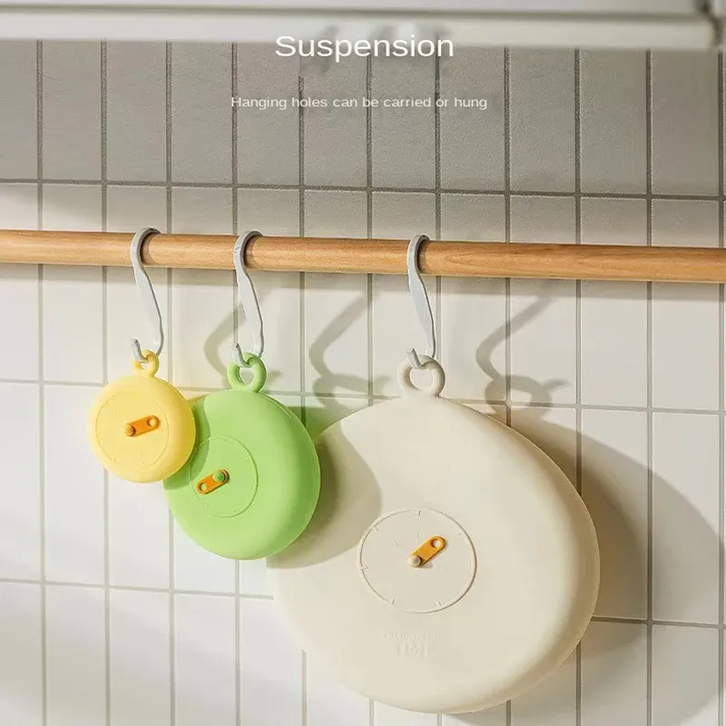 Couvercle universel extensible en silicone pour bol, conservation de la fraîcheur, compatible réfrigérateur et four à micro-ondes 2