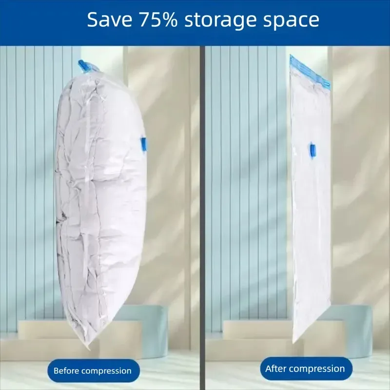 Sacs de rangement sous vide pour couettes et couvertures, lot de 1 à 10 2