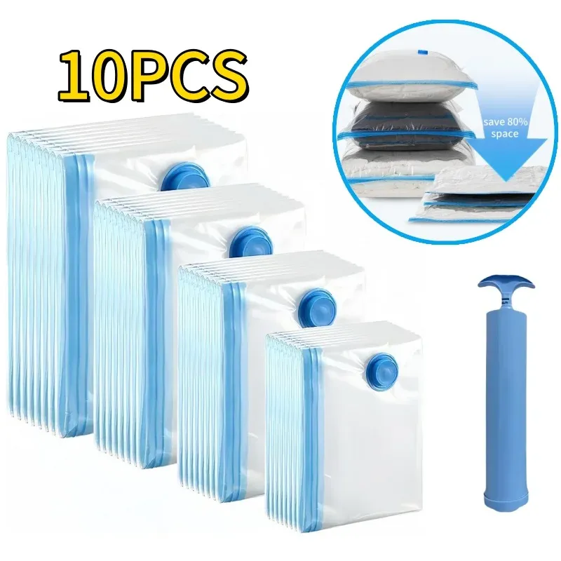 Sacs de rangement sous vide pour couettes et couvertures, lot de 1 à 10 - Image 1