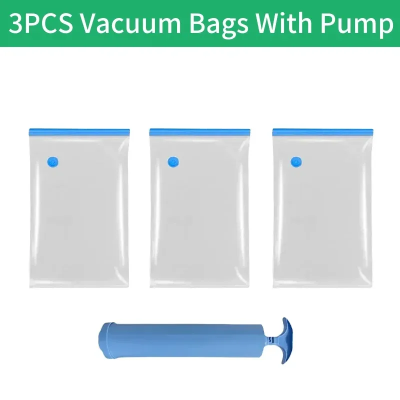 Sacs de rangement sous vide pour couettes et couvertures, lot de 1 à 10 13