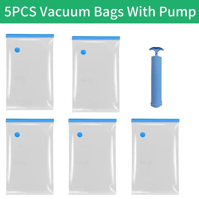 Sacs de rangement sous vide pour couettes et couvertures, lot de 1 à 10 11