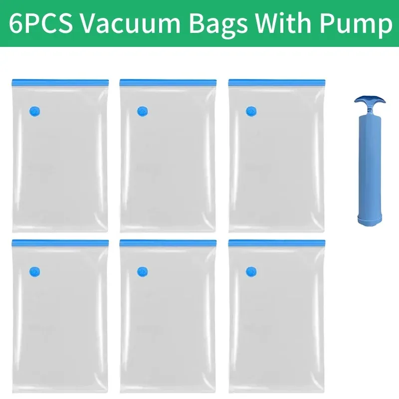 Sacs de rangement sous vide pour couettes et couvertures, lot de 1 à 10 9