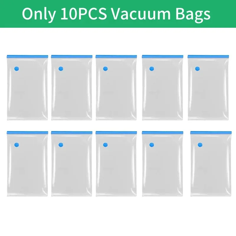 Sacs de rangement sous vide pour couettes et couvertures, lot de 1 à 10 8