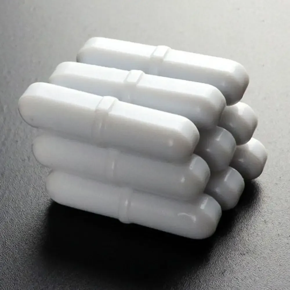 Barreaux aimantés en PTFE blanc, 6 à 15 mm, multi-tailles, faciles à nettoyer, lot de 10 4