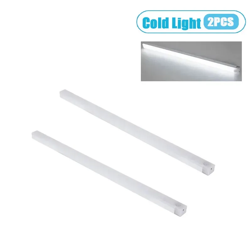 1/2/4 pcs lampe LED à détecteur de mouvement pour sous-armoire, rechargeable, avec bande magnétique, pour cuisine et placard 10